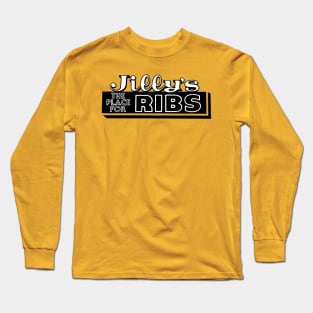 Jilly's The Place For Ribs! Atlanta Long Sleeve T-Shirt